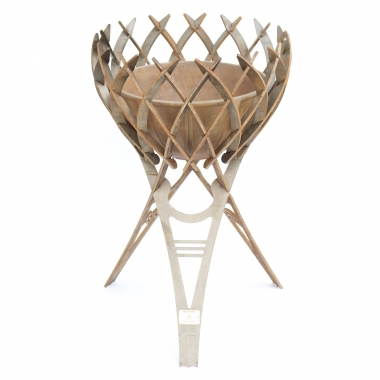 Focar Timaeus Fire Pit Rusted Steel